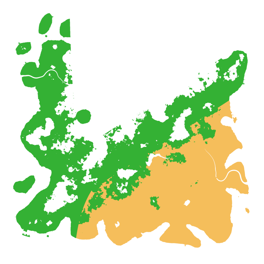 Biome Rust Map: Procedural Map, Size: 5000, Seed: 29347