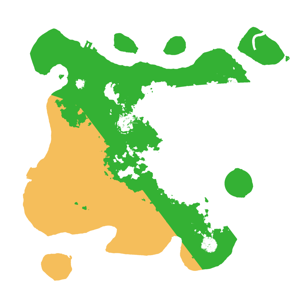 Biome Rust Map: Procedural Map, Size: 3000, Seed: 1376624127