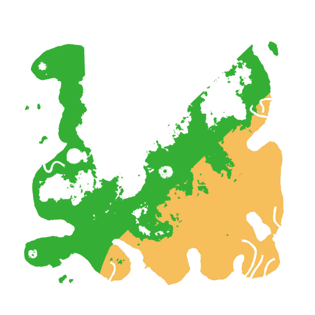 Biome Rust Map: Procedural Map, Size: 3600, Seed: 82733770