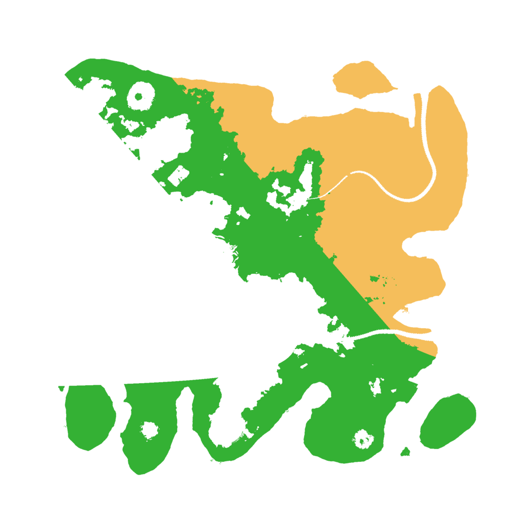 Biome Rust Map: Procedural Map, Size: 2800, Seed: 4440728