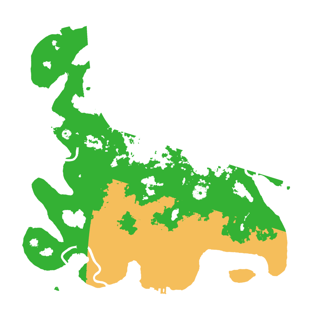 Biome Rust Map: Procedural Map, Size: 3500, Seed: 999737260