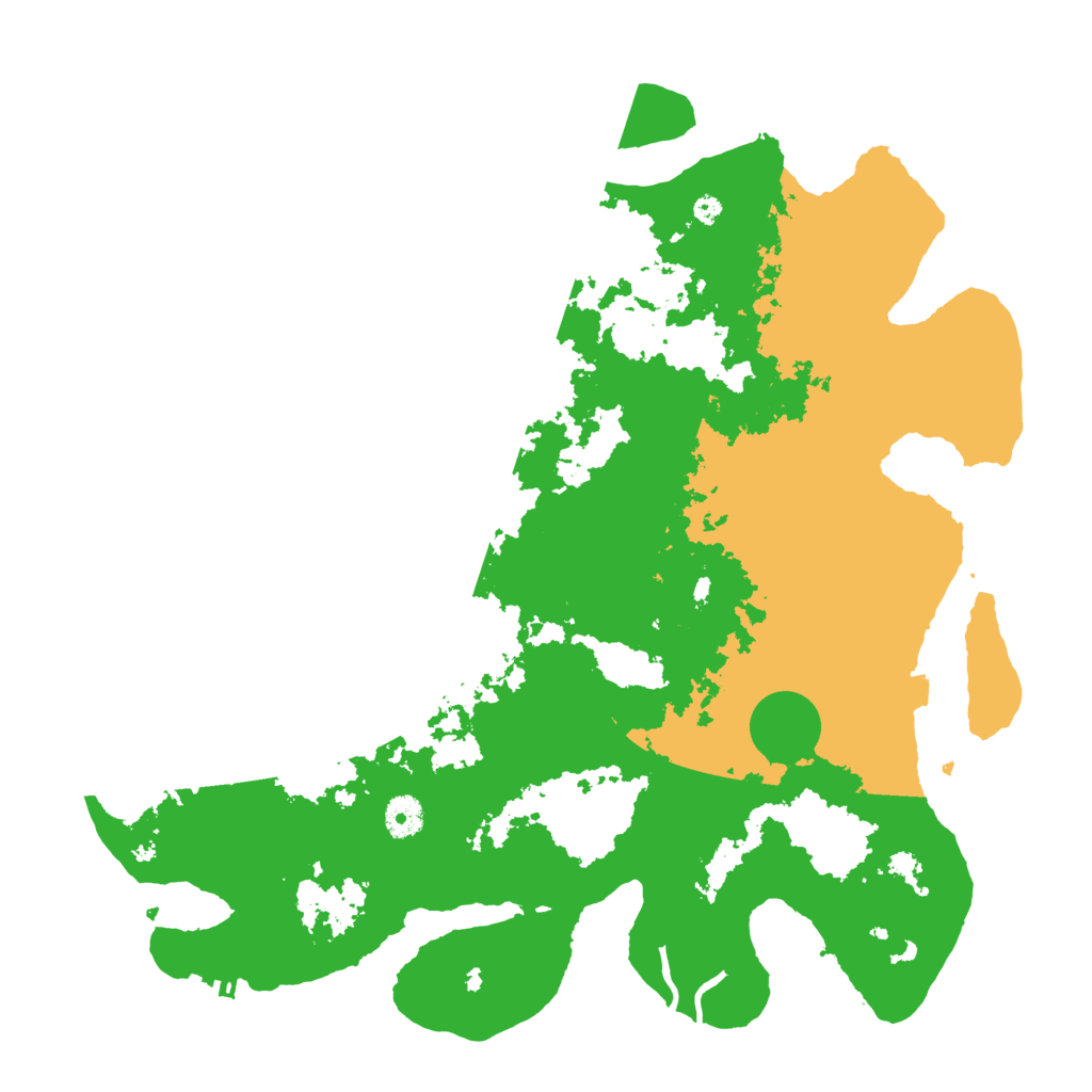 Biome Rust Map: Procedural Map, Size: 4050, Seed: 1711010896