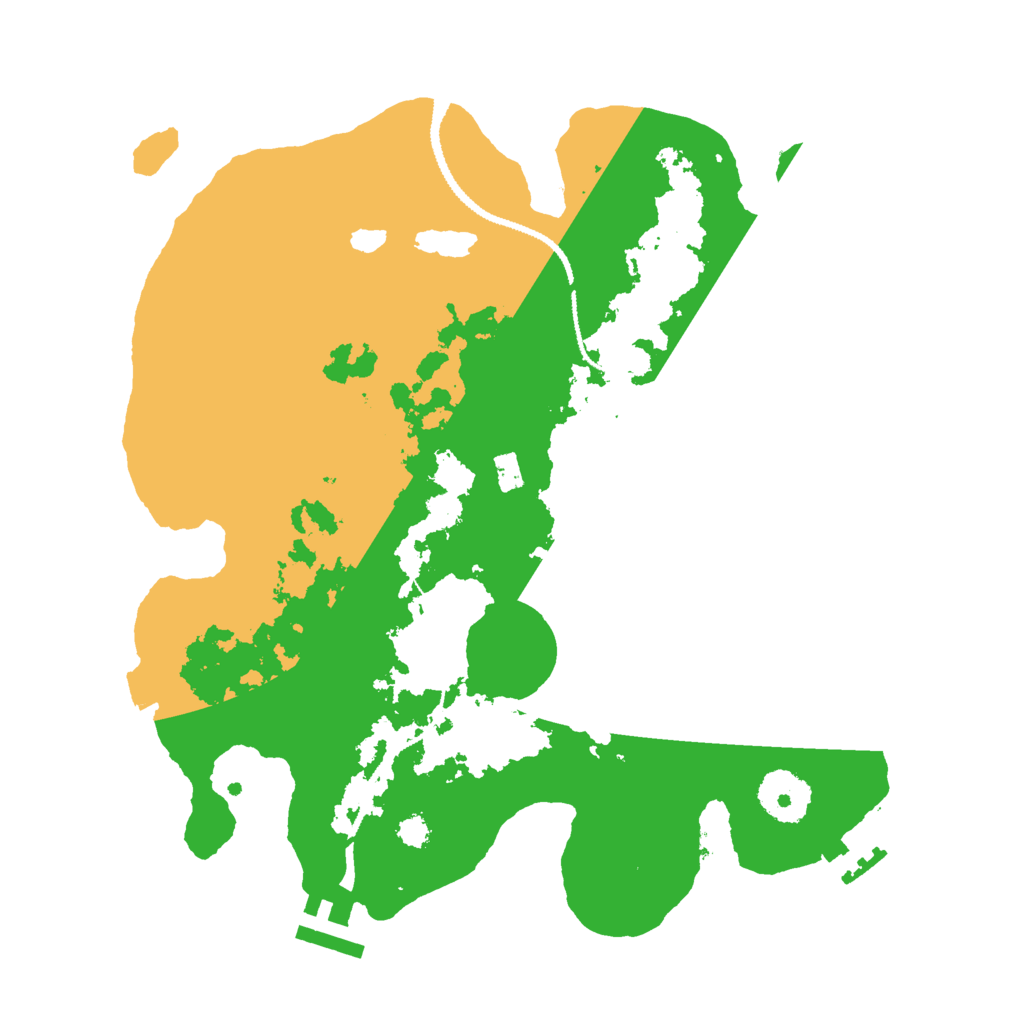 Biome Rust Map: Procedural Map, Size: 3000, Seed: 298