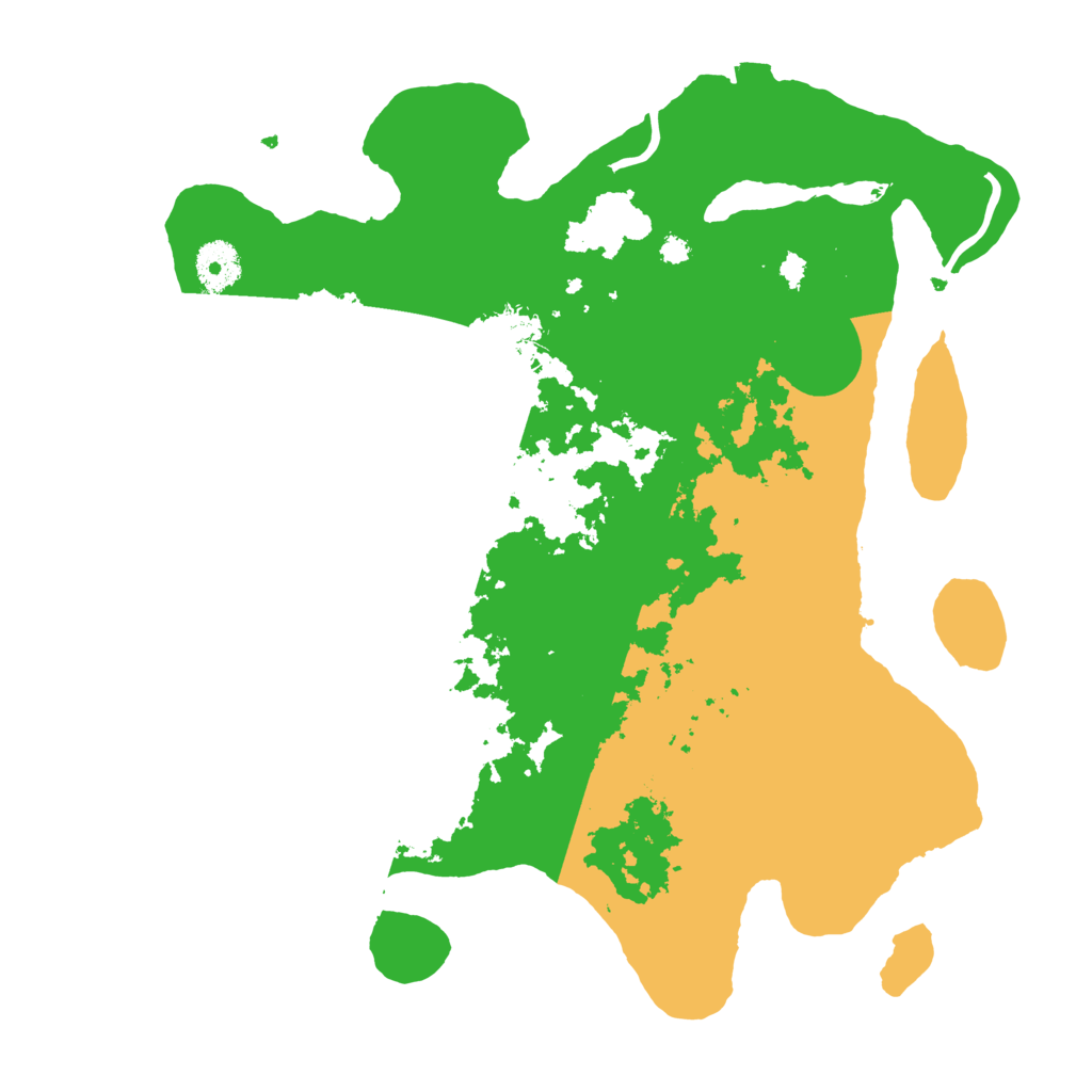 Biome Rust Map: Procedural Map, Size: 3500, Seed: 414025203