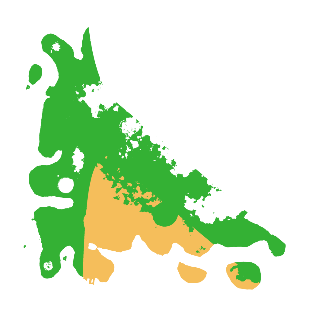 Biome Rust Map: Procedural Map, Size: 3500, Seed: 928963756