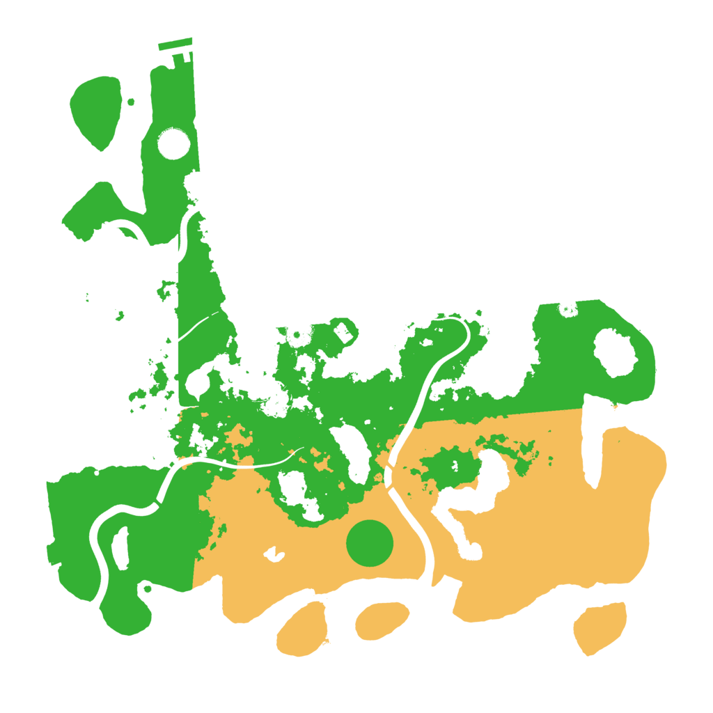 Biome Rust Map: Procedural Map, Size: 4000, Seed: 121756820