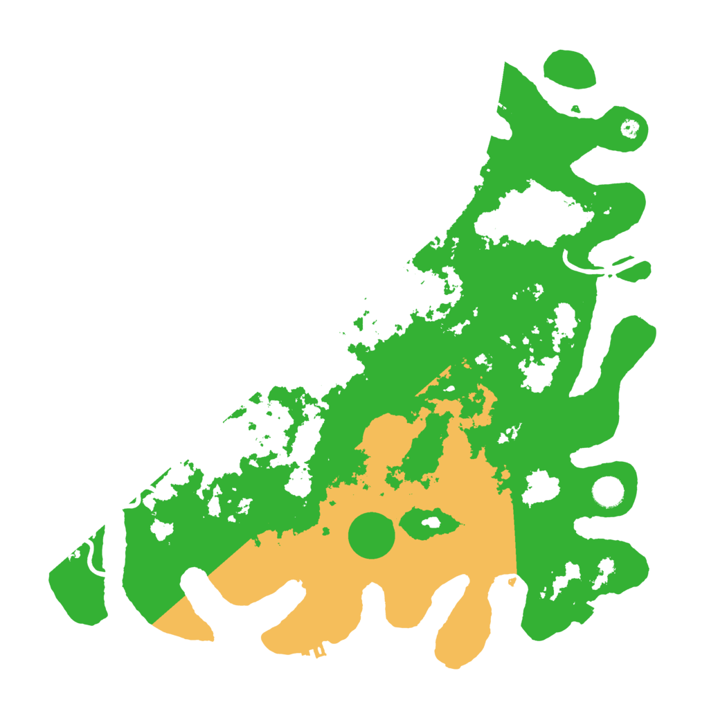 Biome Rust Map: Procedural Map, Size: 4000, Seed: 58791247