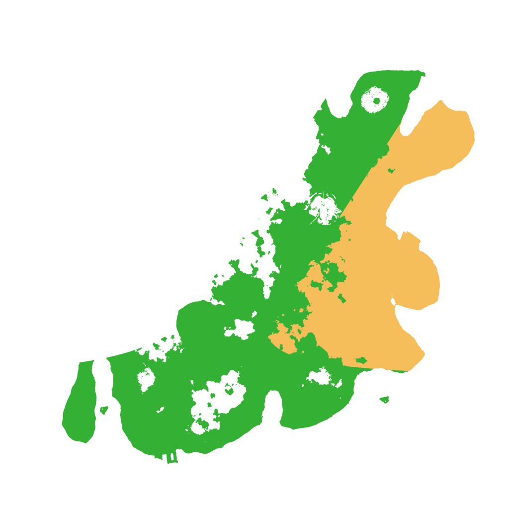 Biome Rust Map: Procedural Map, Size: 3000, Seed: 7158026