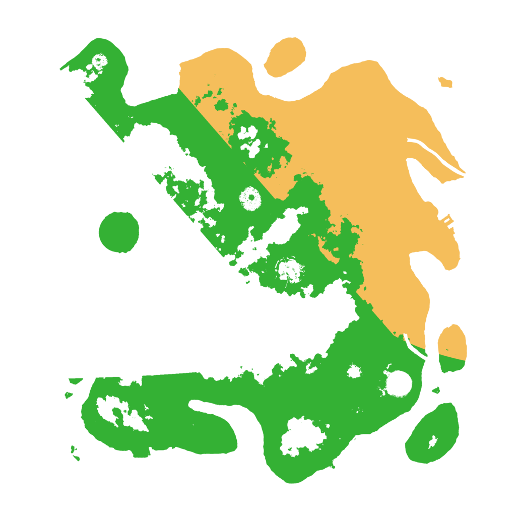 Biome Rust Map: Procedural Map, Size: 3500, Seed: 9113647