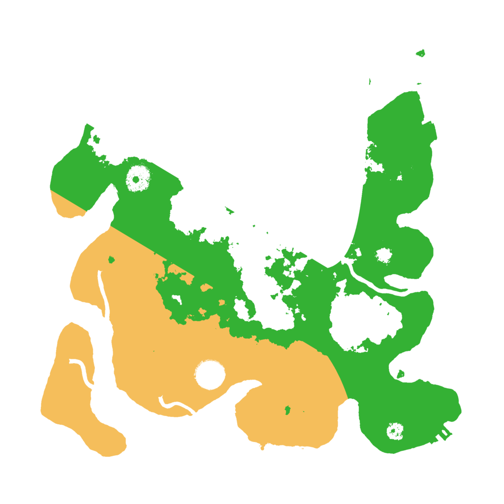 Biome Rust Map: Procedural Map, Size: 3000, Seed: 1249146983