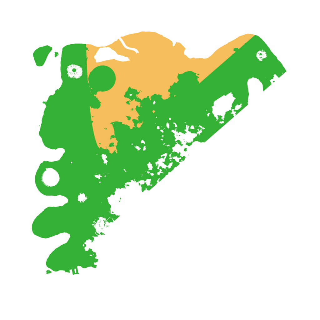 Biome Rust Map: Procedural Map, Size: 3250, Seed: 618762735