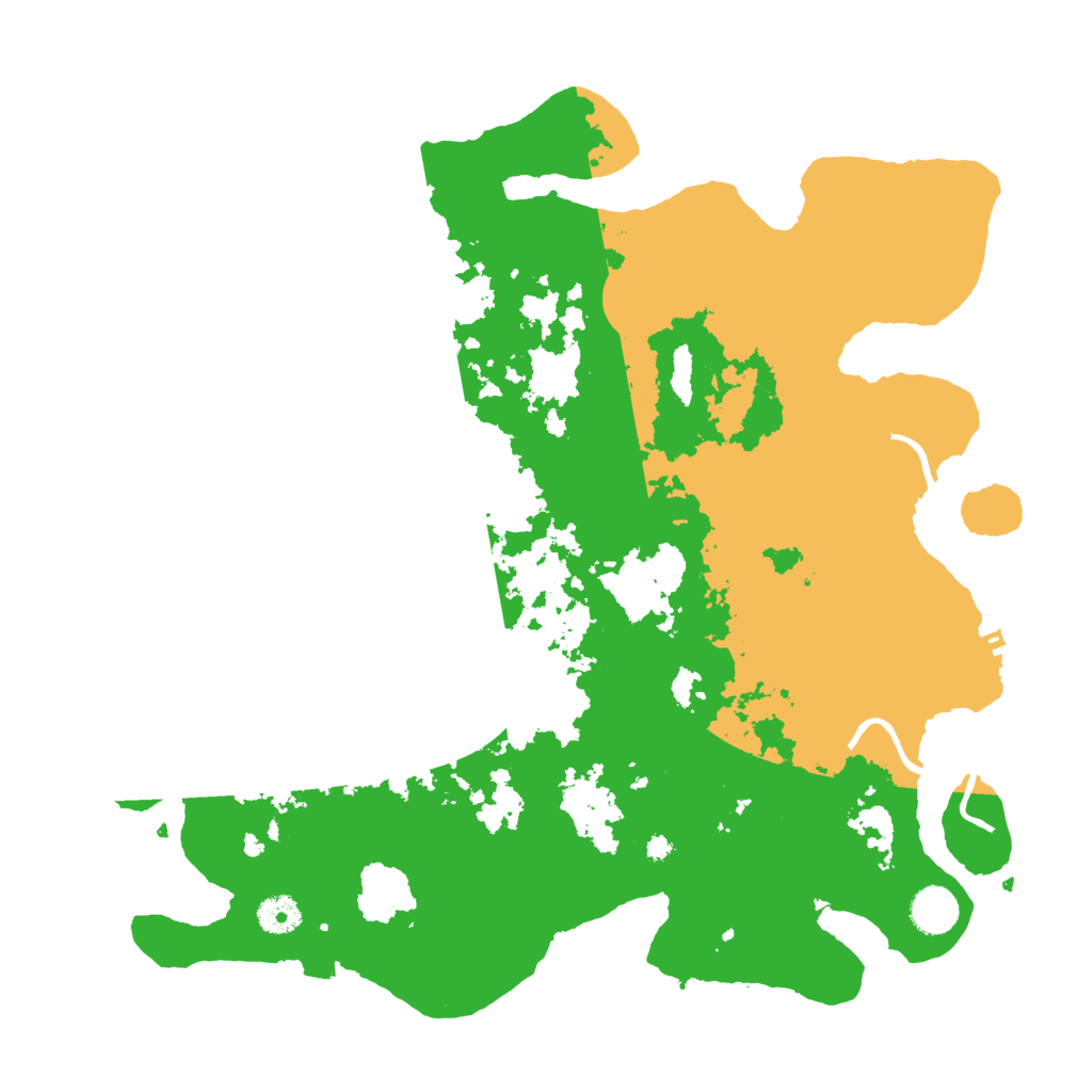 Biome Rust Map: Procedural Map, Size: 4000, Seed: 1373784020