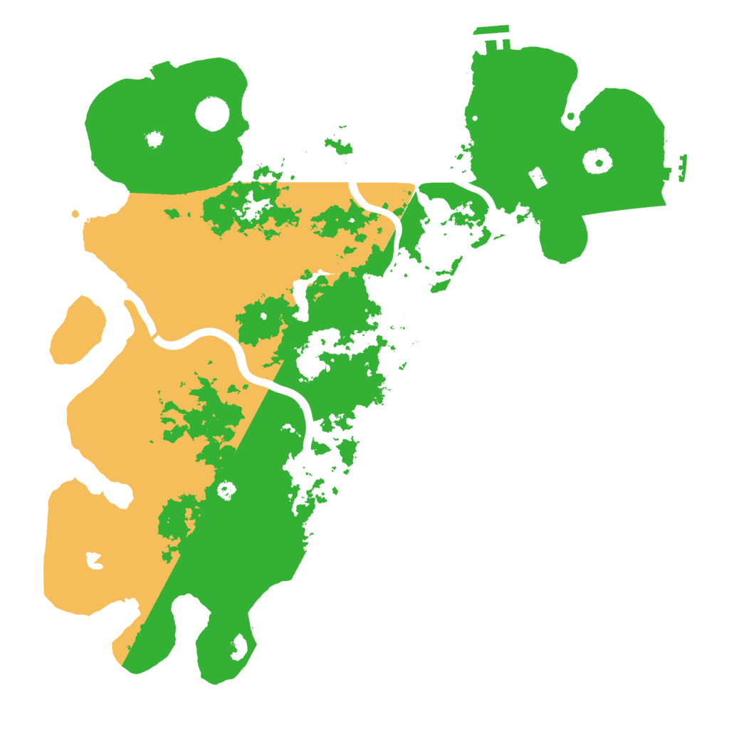 Biome Rust Map: Procedural Map, Size: 4000, Seed: 1704110072