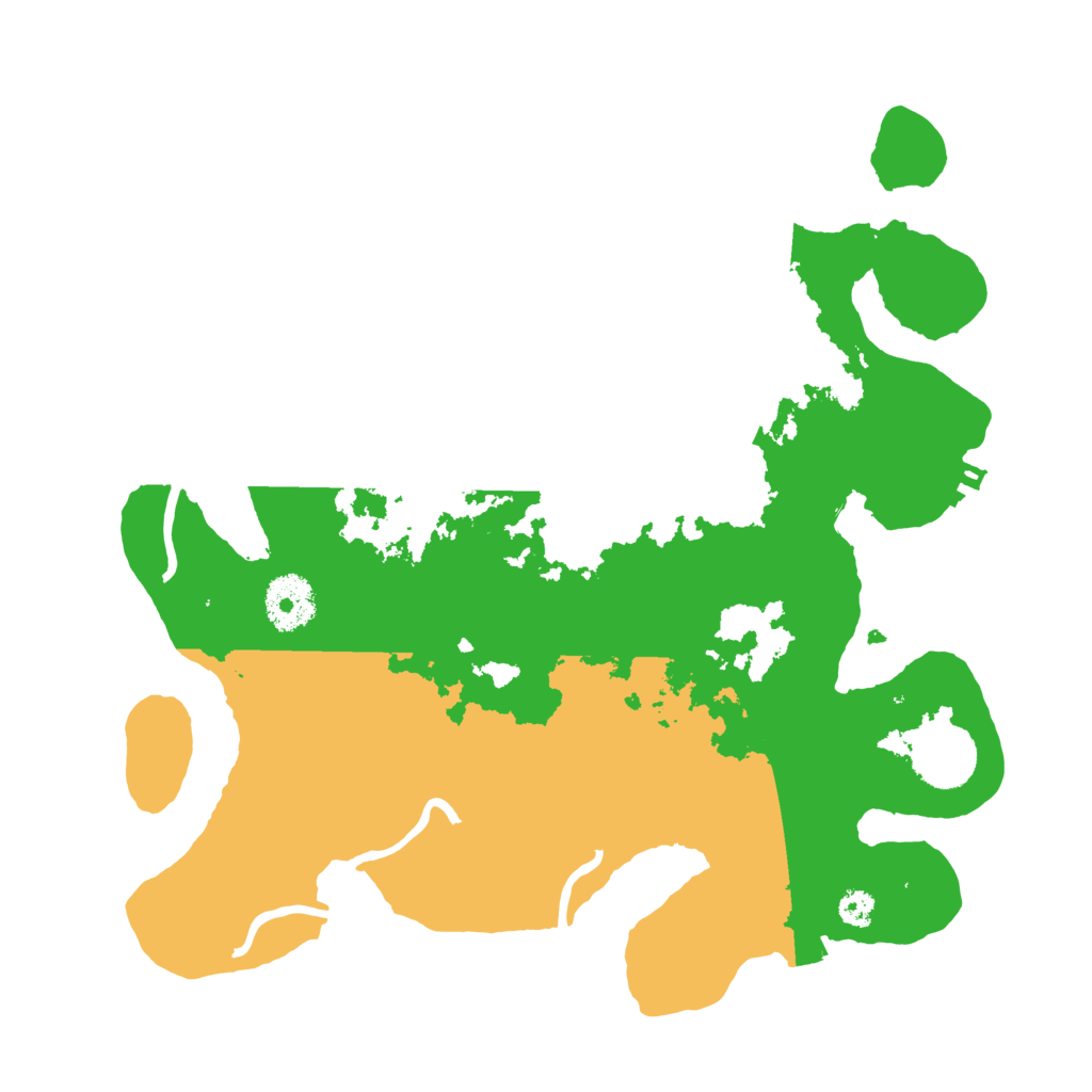 Biome Rust Map: Procedural Map, Size: 3100, Seed: 5985