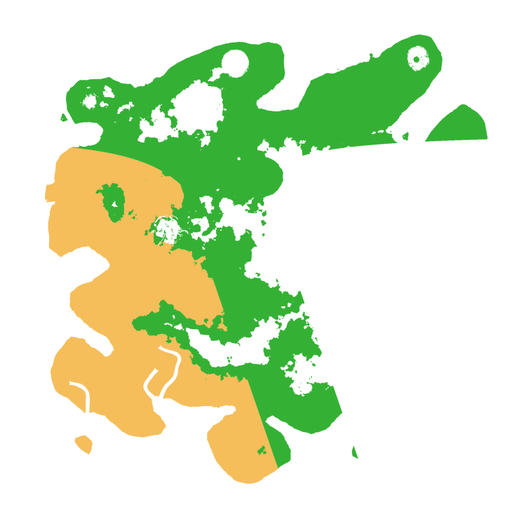 Biome Rust Map: Procedural Map, Size: 3500, Seed: 462815418