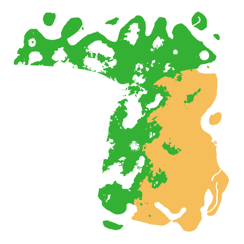 Biome Rust Map: Procedural Map, Size: 4500, Seed: 1689845877