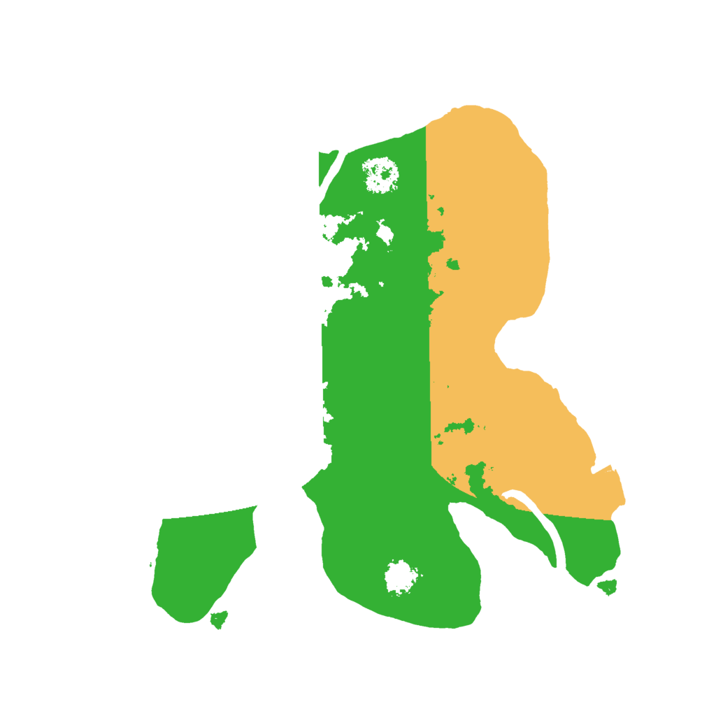 Biome Rust Map: Procedural Map, Size: 2000, Seed: 7360814