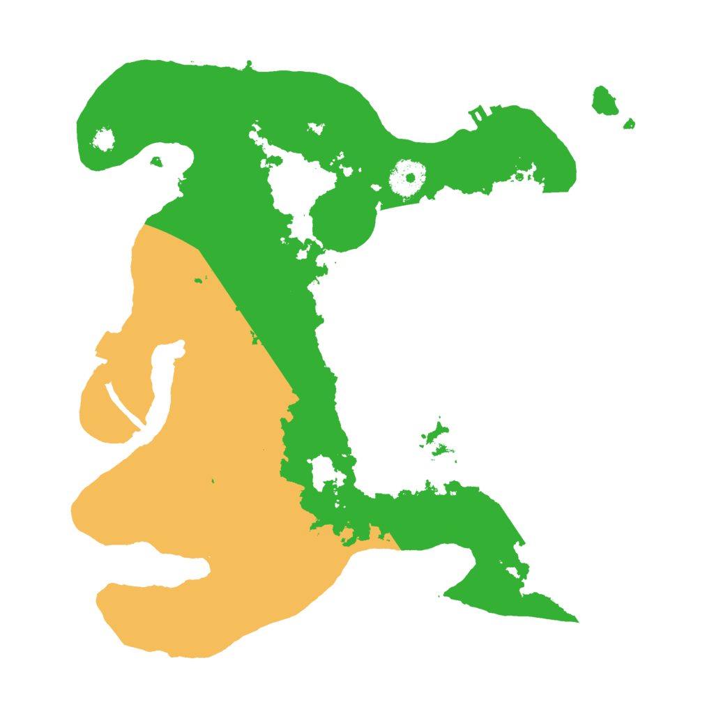 Biome Rust Map: Procedural Map, Size: 3000, Seed: 82697843