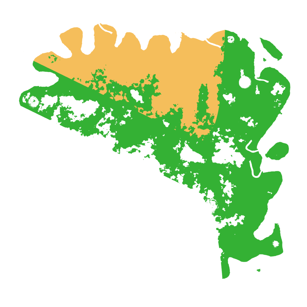 Biome Rust Map: Procedural Map, Size: 4500, Seed: 1231572897