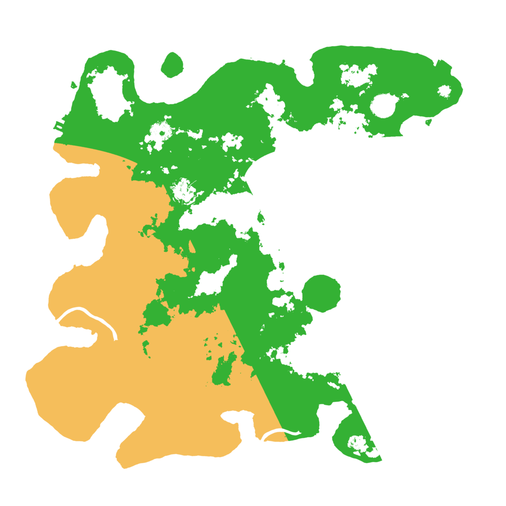 Biome Rust Map: Procedural Map, Size: 3700, Seed: 905748735