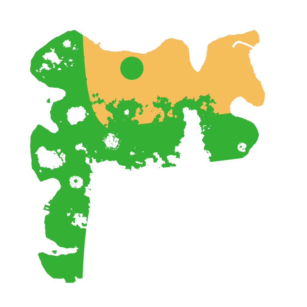 Biome Rust Map: Procedural Map, Size: 3500, Seed: 311113890