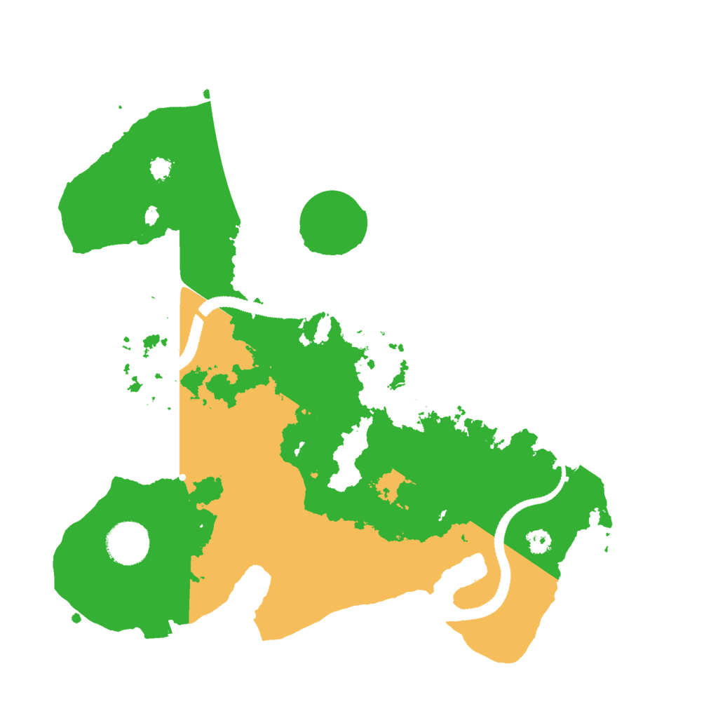 Biome Rust Map: Procedural Map, Size: 3000, Seed: 1578631067