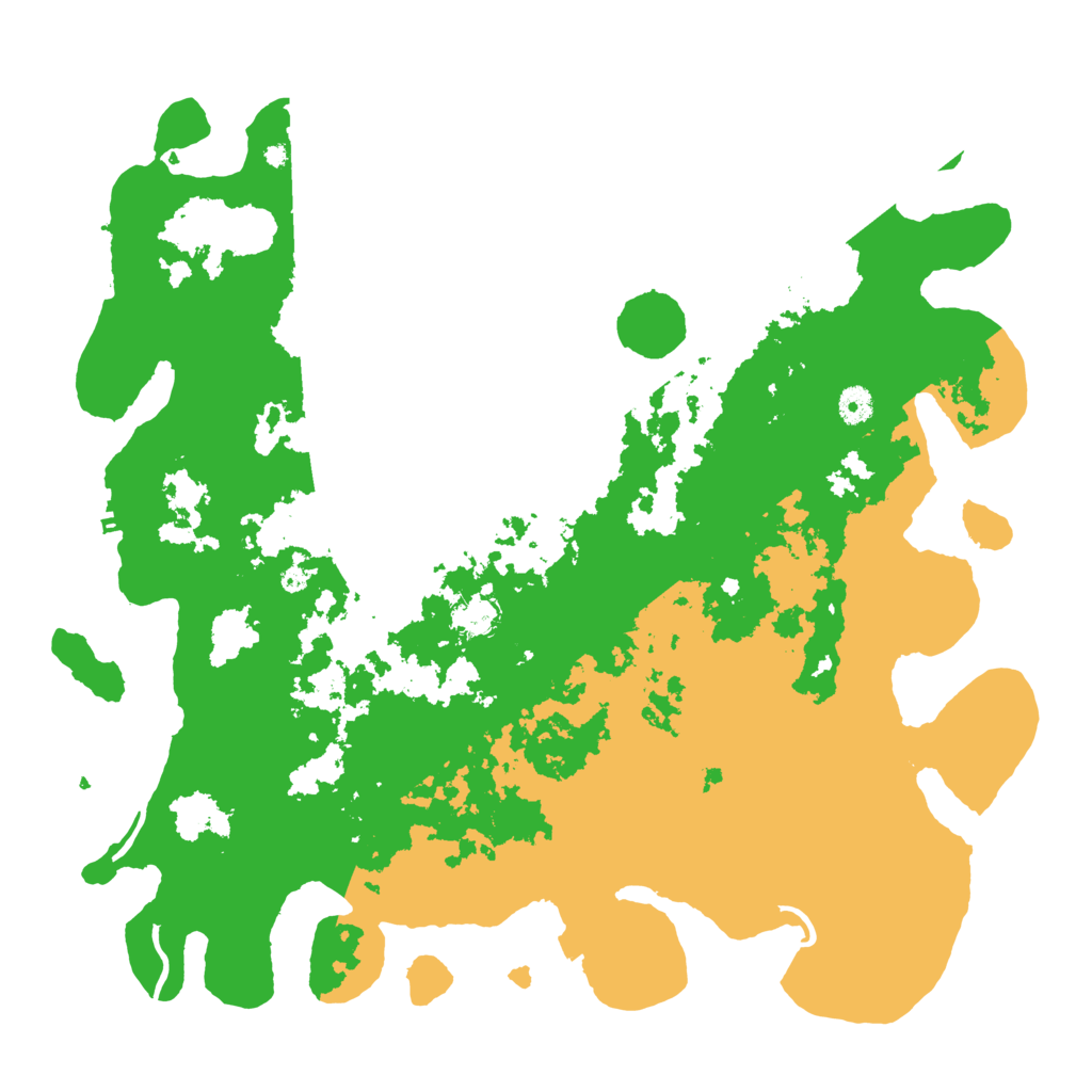 Biome Rust Map: Procedural Map, Size: 4500, Seed: 519412062