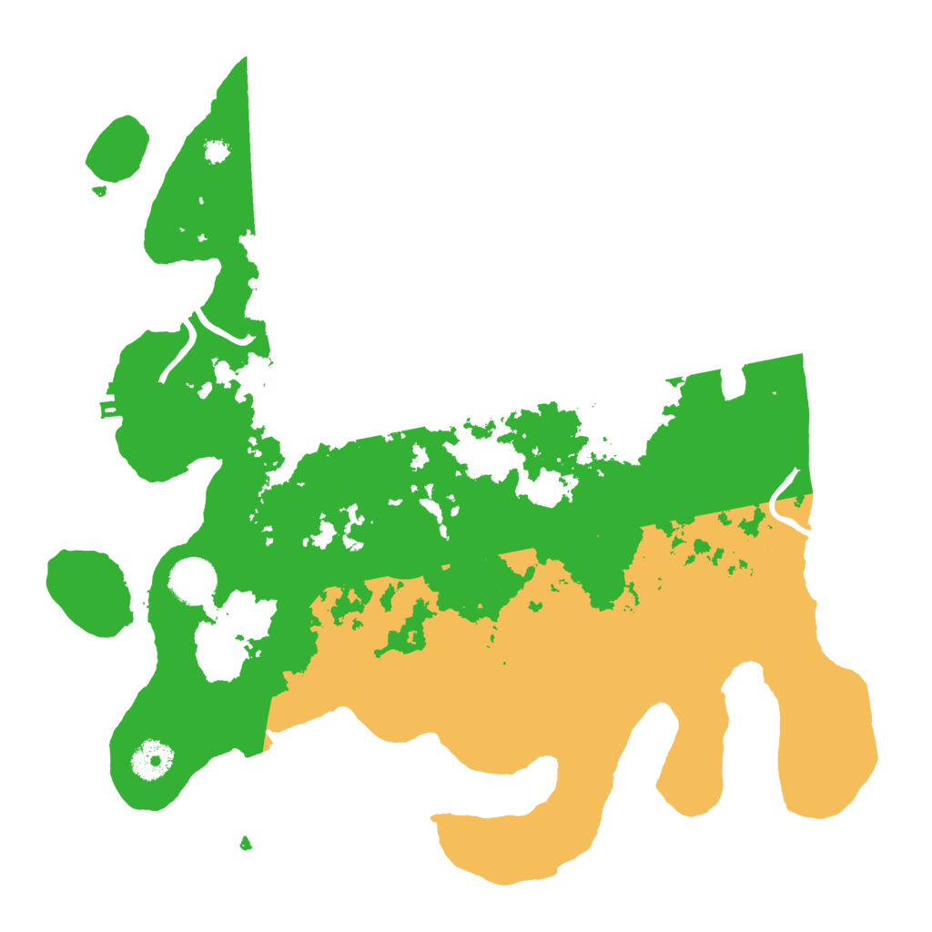 Biome Rust Map: Procedural Map, Size: 3500, Seed: 573729463