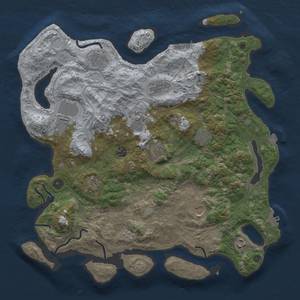 Thumbnail Rust Map: Procedural Map, Size: 4250, Seed: 1469048571, 19 Monuments