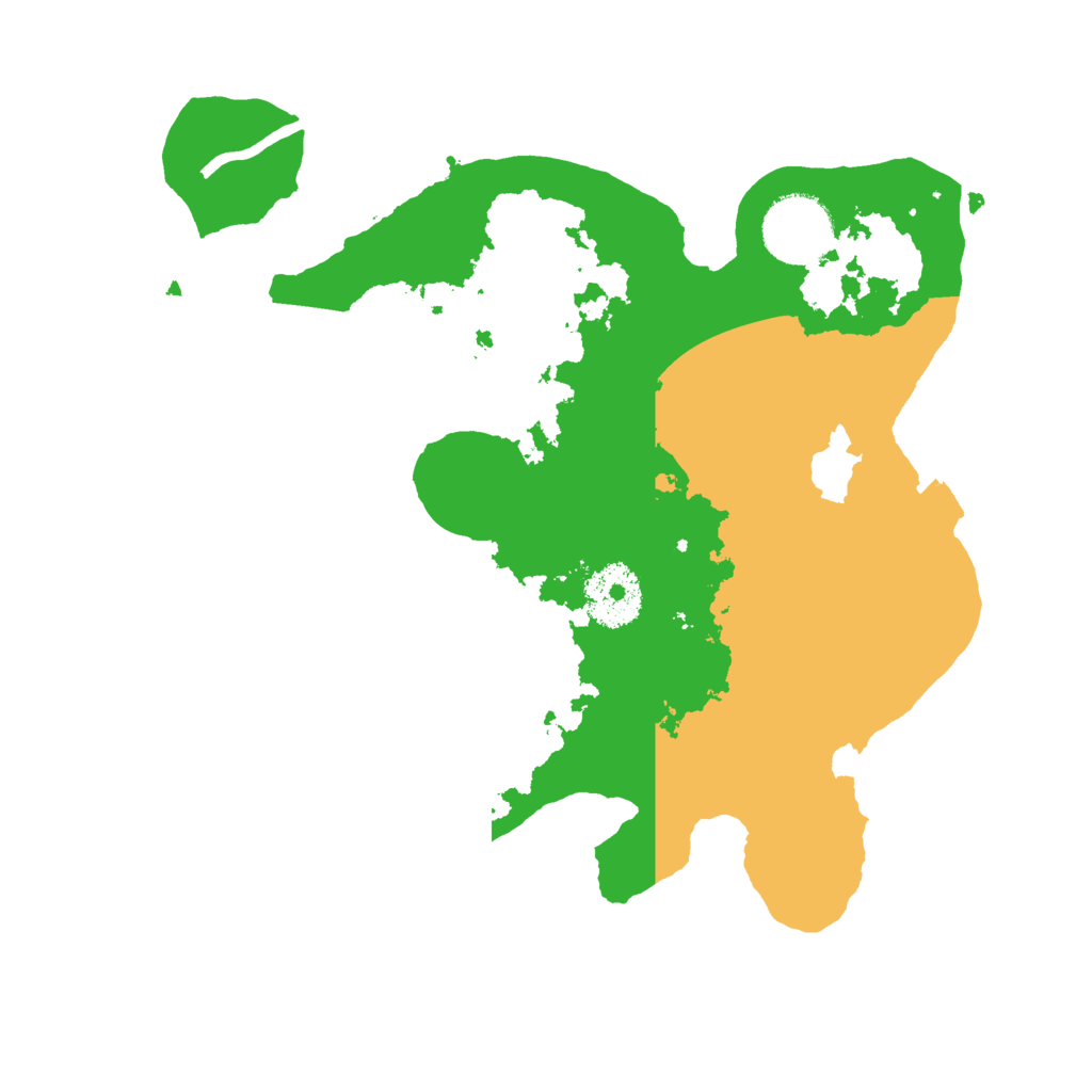 Biome Rust Map: Procedural Map, Size: 2750, Seed: 2121446287