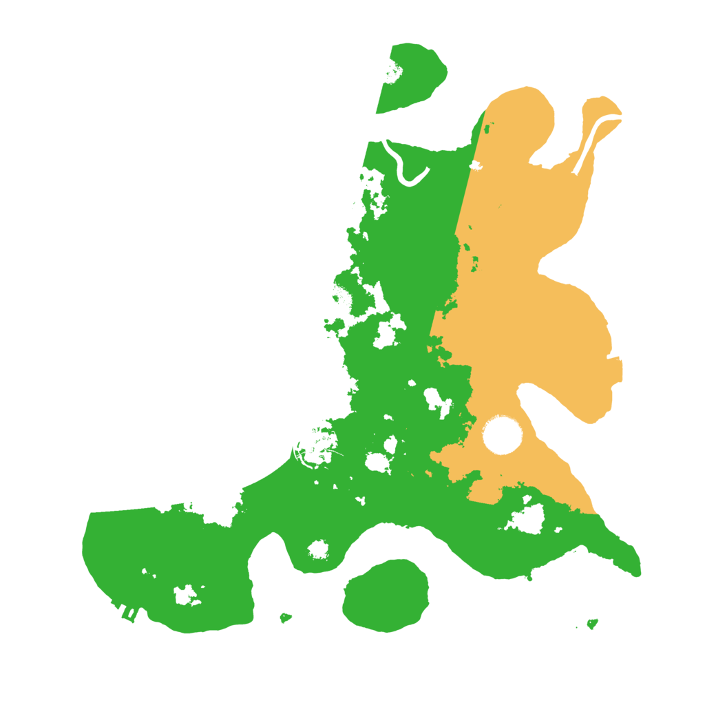 Biome Rust Map: Procedural Map, Size: 3200, Seed: 225082023