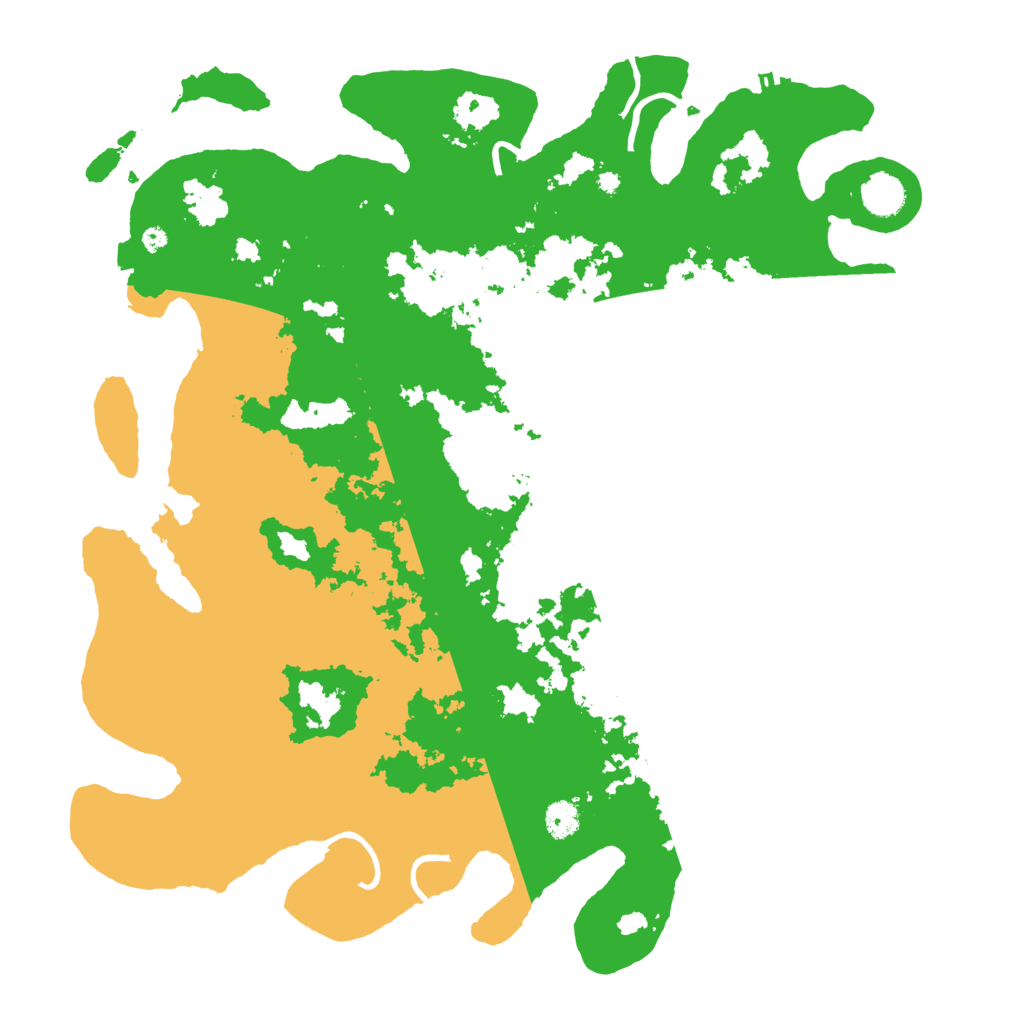 Biome Rust Map: Procedural Map, Size: 4300, Seed: 91580979