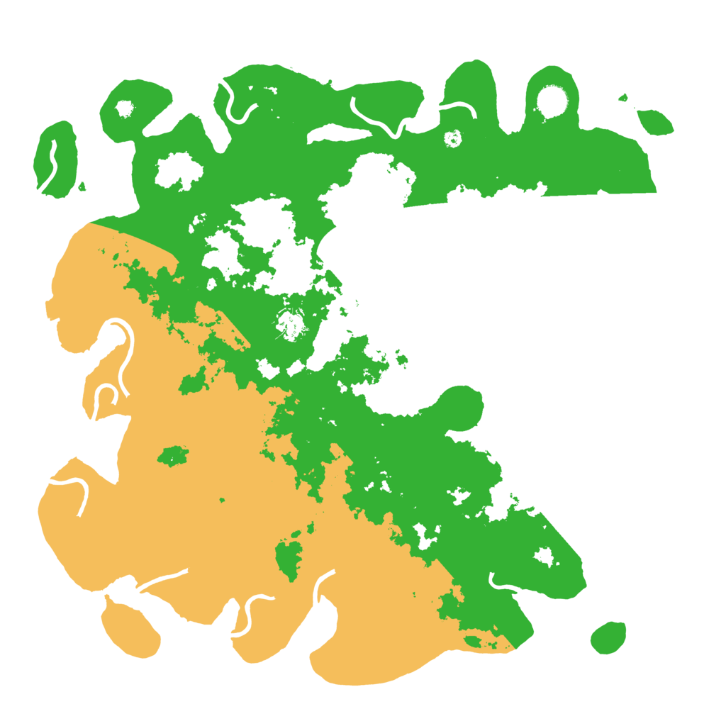Biome Rust Map: Procedural Map, Size: 4200, Seed: 1918154781
