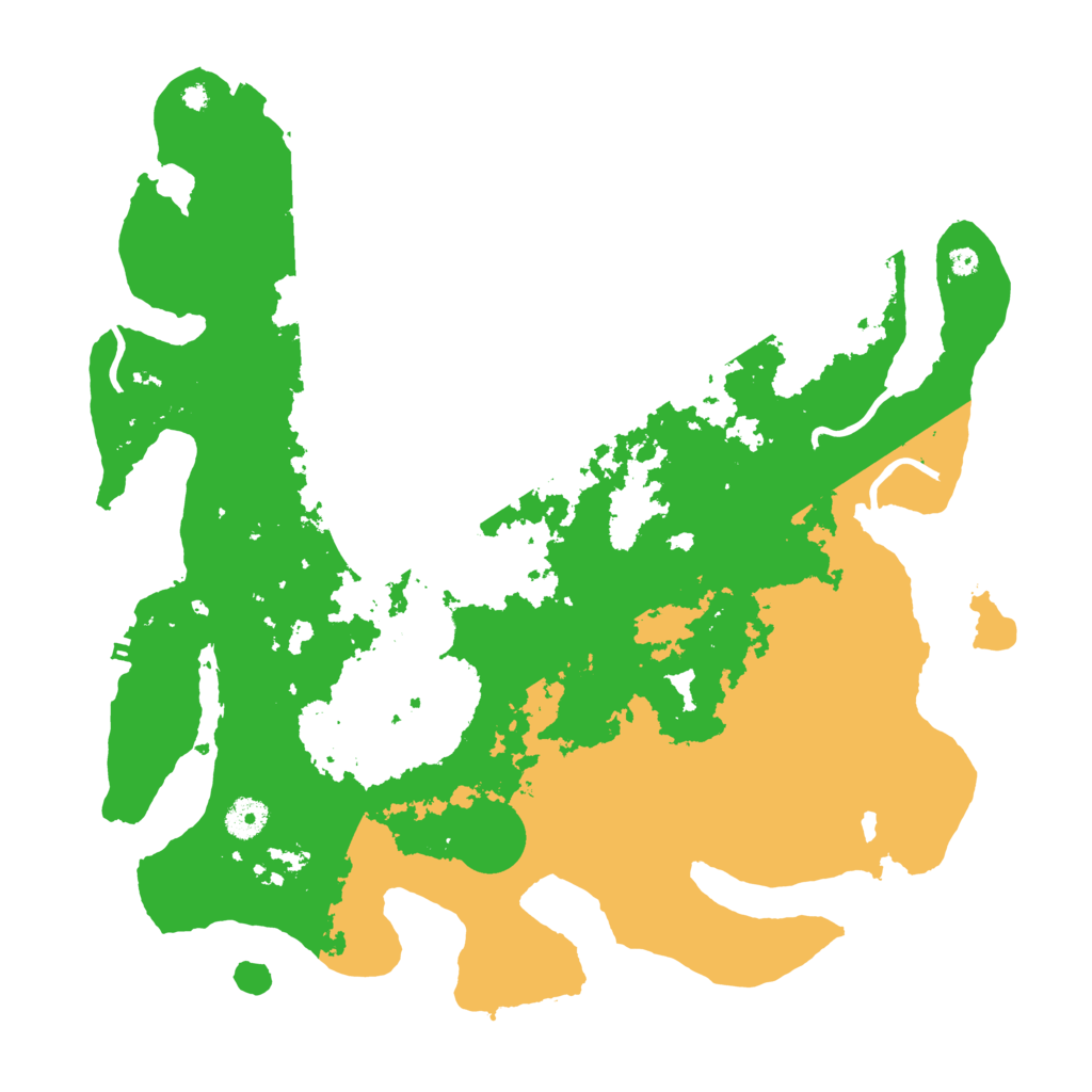 Biome Rust Map: Procedural Map, Size: 4000, Seed: 333791013