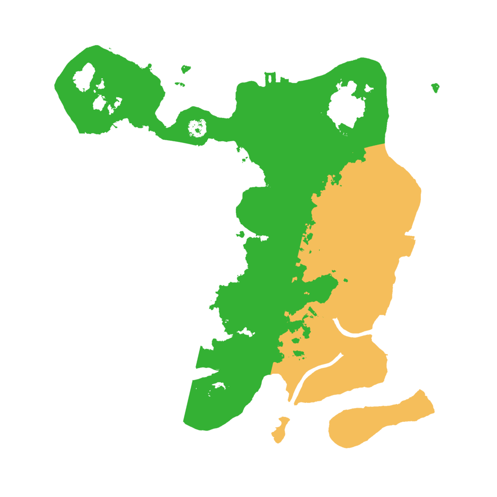 Biome Rust Map: Procedural Map, Size: 2750, Seed: 73468145