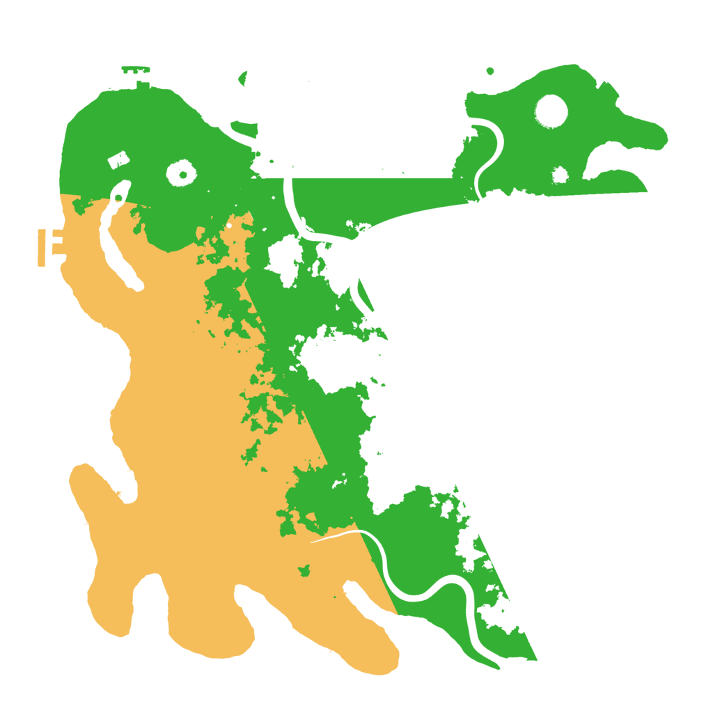 Biome Rust Map: Procedural Map, Size: 3850, Seed: 22077787