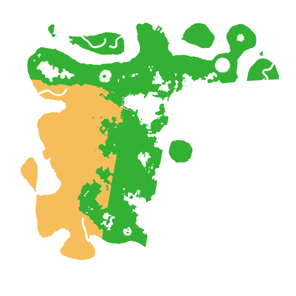 Biome Rust Map: Procedural Map, Size: 3550, Seed: 59587255