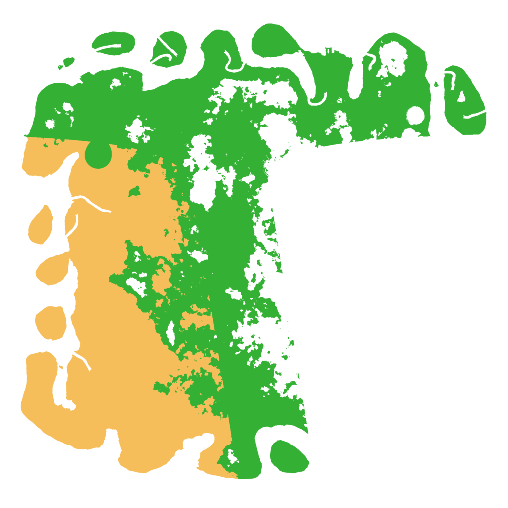 Biome Rust Map: Procedural Map, Size: 5000, Seed: 98554625