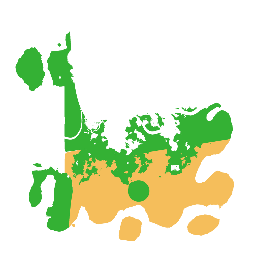 Biome Rust Map: Procedural Map, Size: 3200, Seed: 325082023