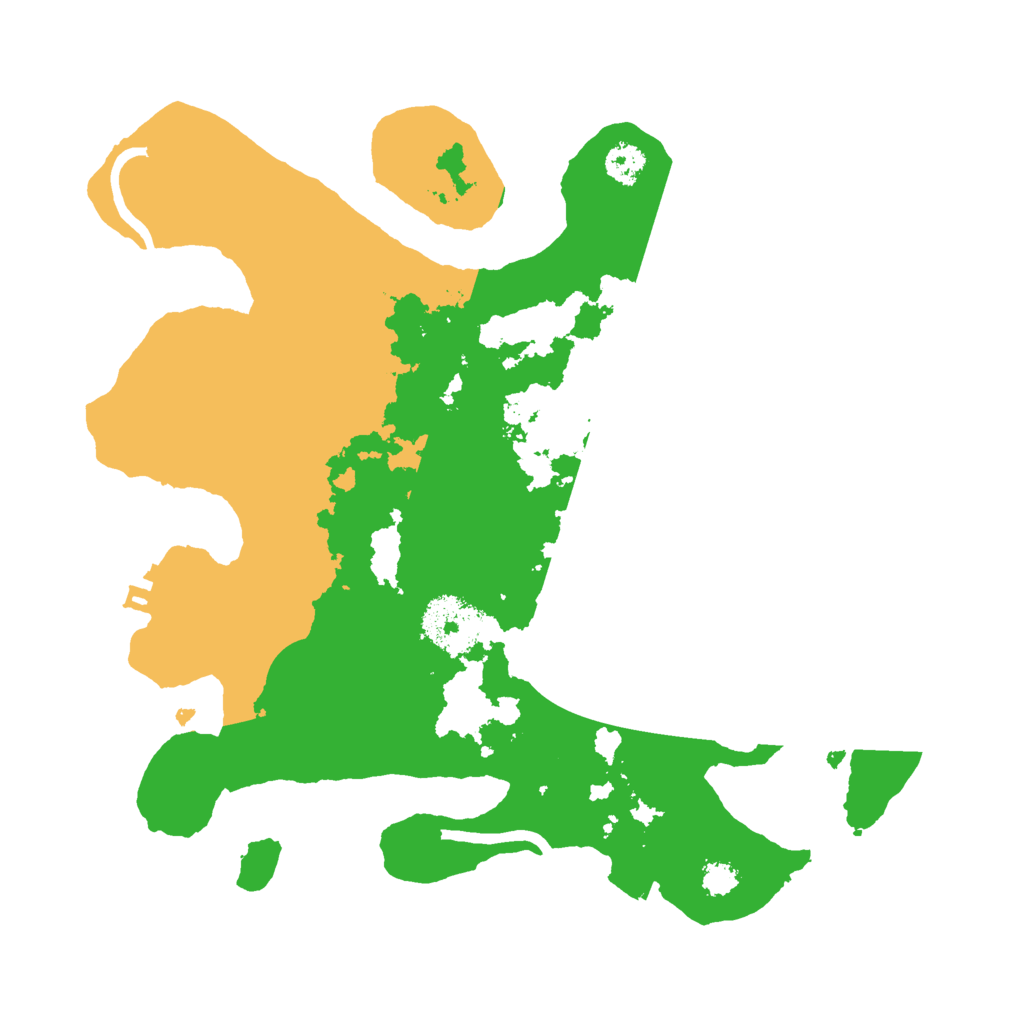 Biome Rust Map: Procedural Map, Size: 2700, Seed: 95380668
