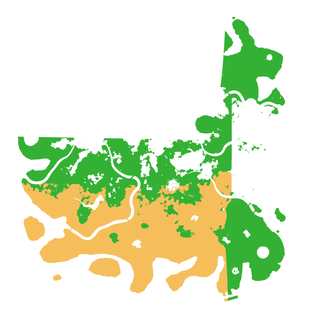 Biome Rust Map: Procedural Map, Size: 4500, Seed: 312