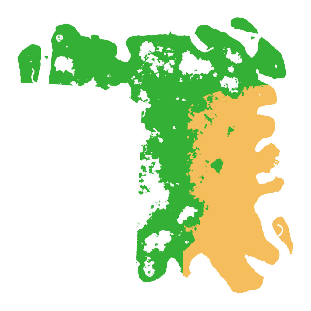 Biome Rust Map: Procedural Map, Size: 4500, Seed: 546369175