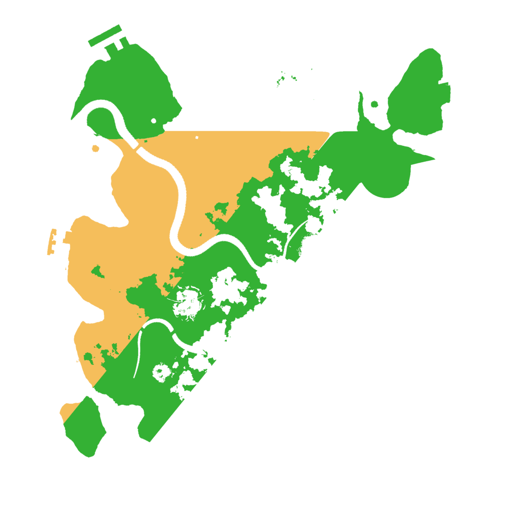 Biome Rust Map: Procedural Map, Size: 3000, Seed: 1808954300