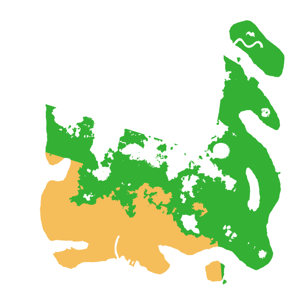 Biome Rust Map: Procedural Map, Size: 3450, Seed: 48117418