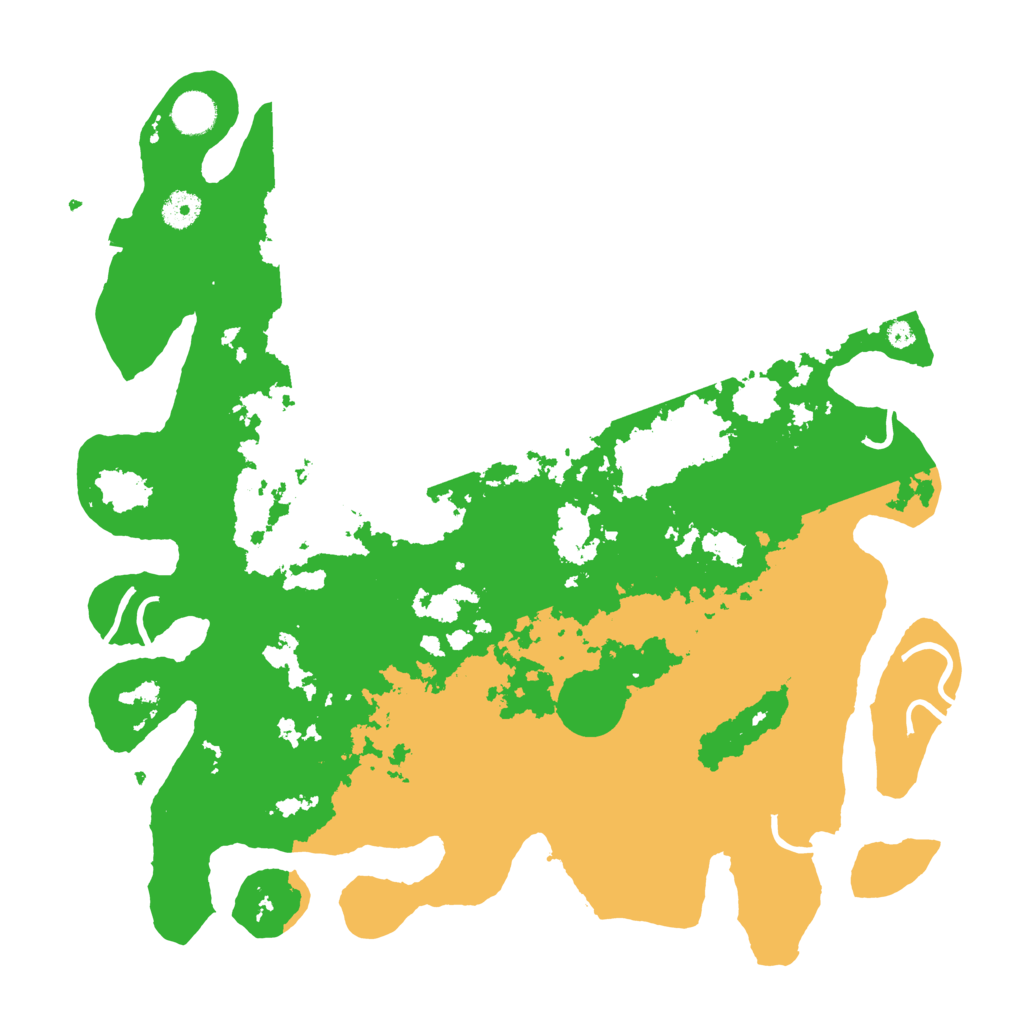 Biome Rust Map: Procedural Map, Size: 4100, Seed: 93902522