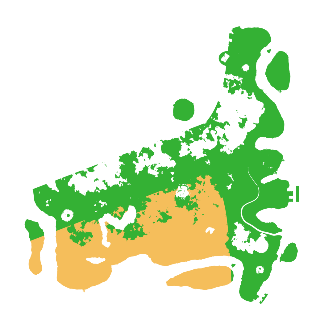 Biome Rust Map: Procedural Map, Size: 4000, Seed: 1065066143