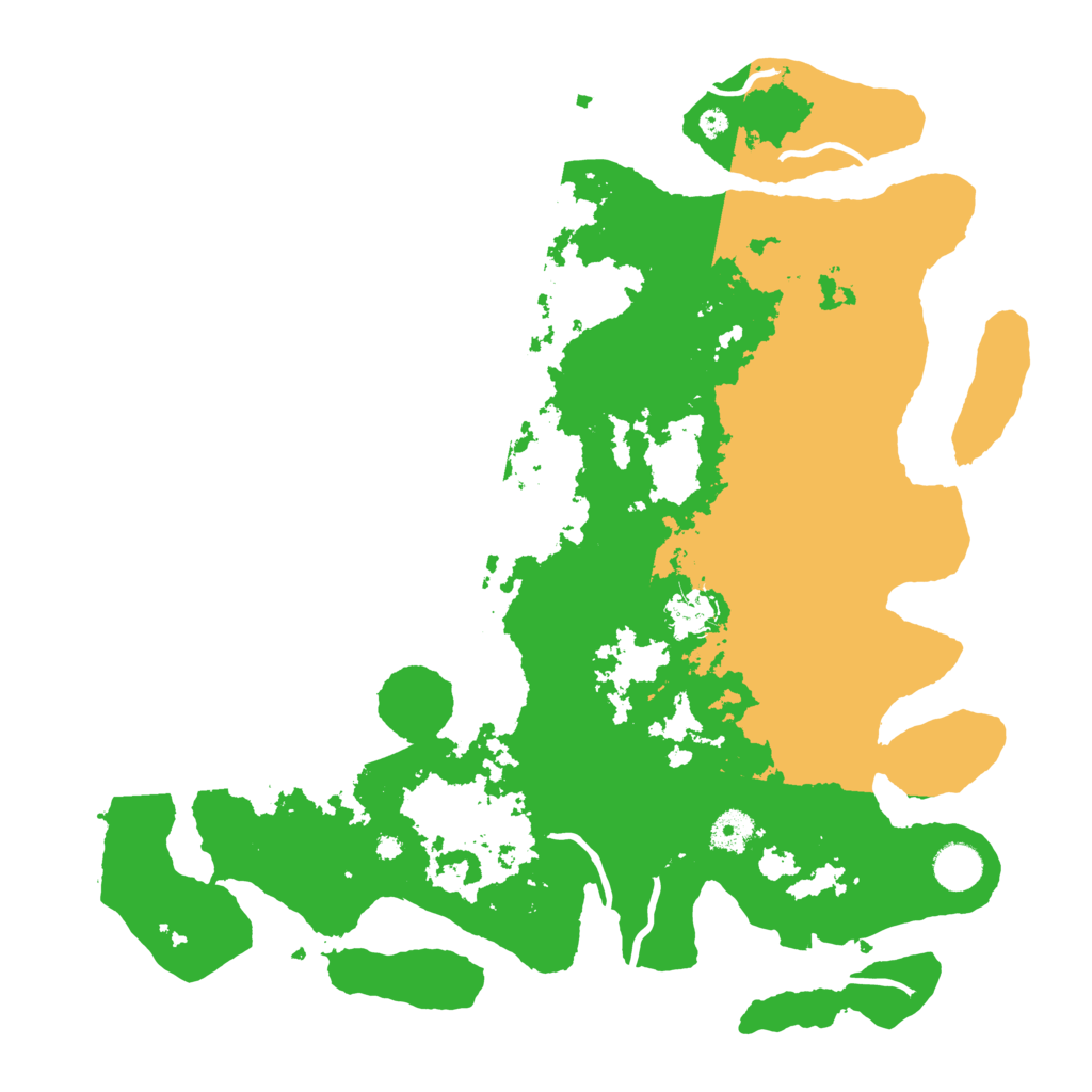 Biome Rust Map: Procedural Map, Size: 4000, Seed: 7478484
