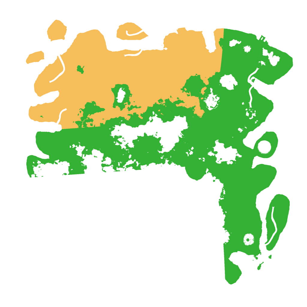 Biome Rust Map: Procedural Map, Size: 4100, Seed: 68503218