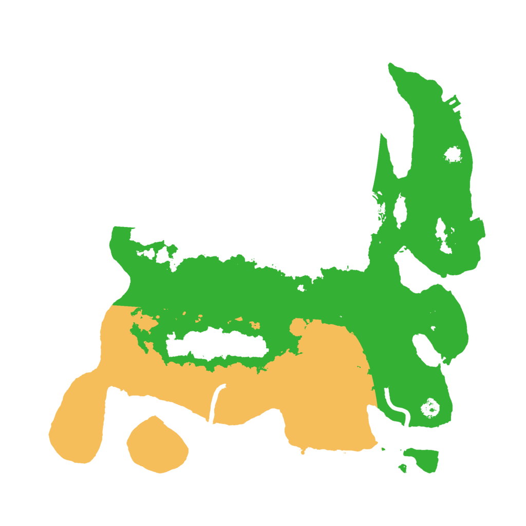 Biome Rust Map: Procedural Map, Size: 3000, Seed: 164759