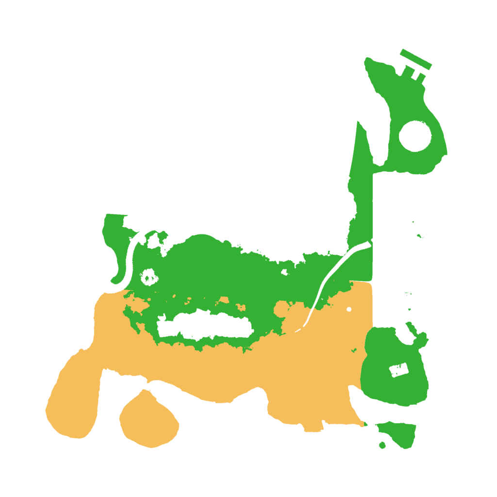 Biome Rust Map: Procedural Map, Size: 3000, Seed: 164759